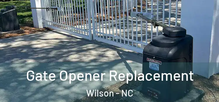 Gate Opener Replacement Wilson - NC