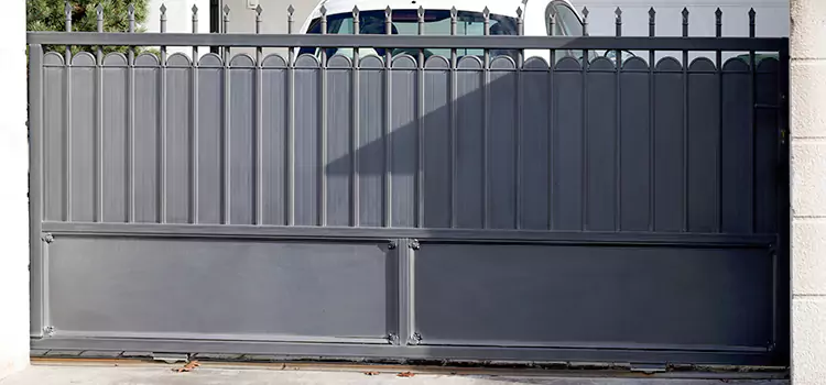 Metal Driveway Gate Installation Wilson