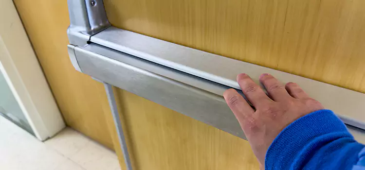 Installing a Push Bar on a Door Wilson