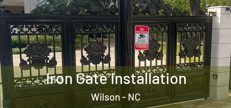 Iron Gate Installation Wilson - NC