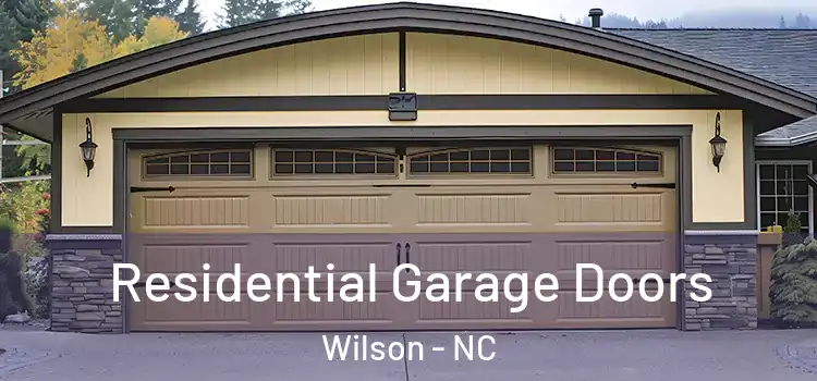  Residential Garage Doors Wilson - NC